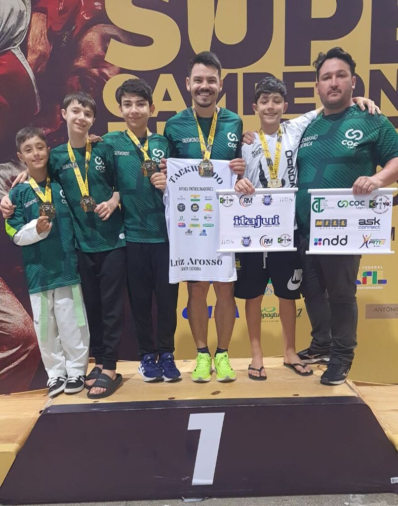 Atletas da Serra Catarinense brilham no Campeonato Brasileiro de Taekwondo