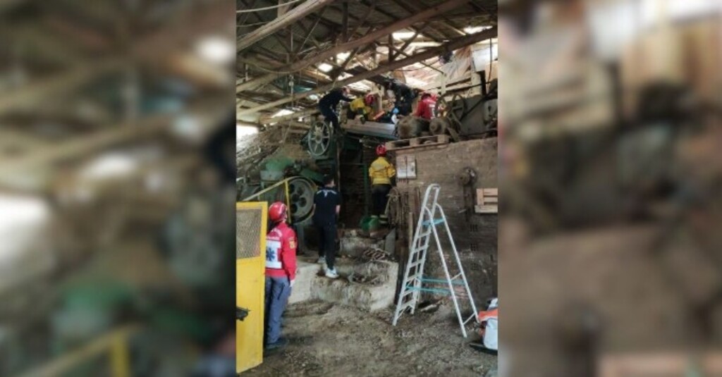 Trabalhador sofre amputação parcial ao cair em máquina de cerâmica em SC