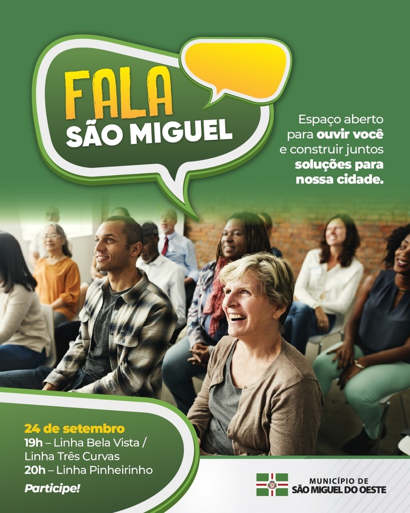 Programa “Fala São Miguel” inicia na próxima quarta-feira