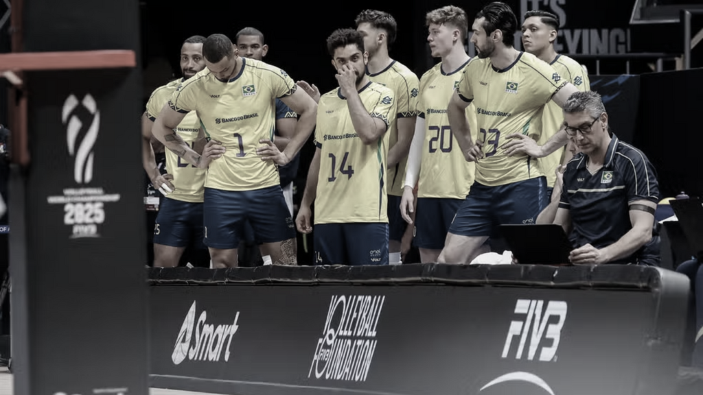 Brasil é eliminado do Mundial masculino de vôlei após derrota para Sérvia