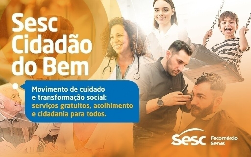 Sesc Cidadão do Bem será na tarde deste sábado em São Miguel do Oeste