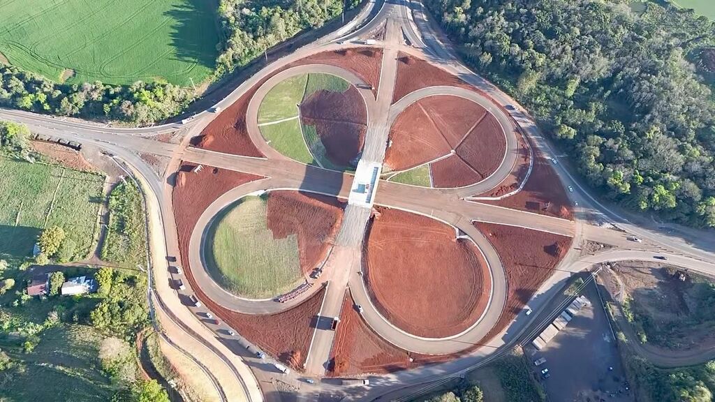 Obras do elevado entre BRs 282 e 158 em Maravilha devem ser concluídas em novembro