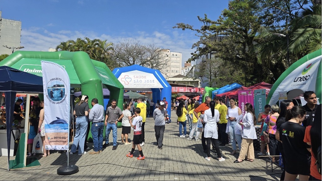 Semana ODS na Prática começa com mobilização na Praça Nereu Ramos