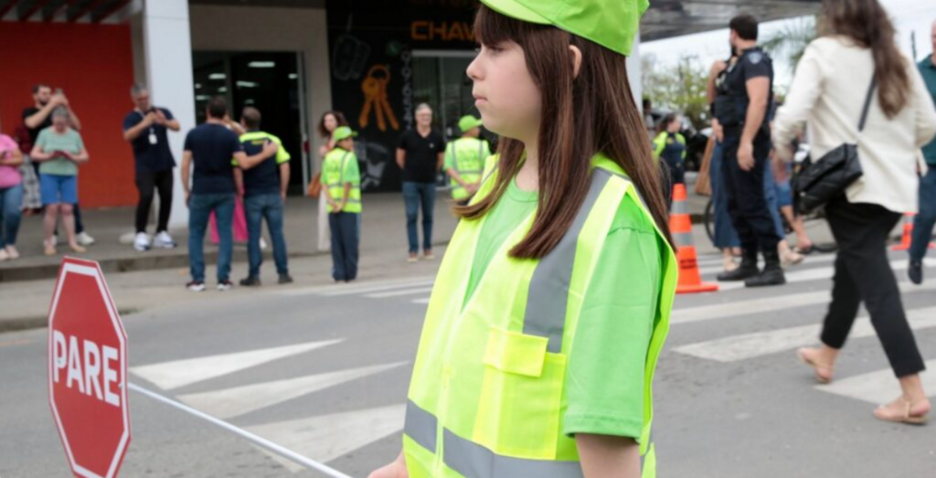 Joinville abre Semana Nacional de Trânsito com retomada do Projeto Aluno Guia