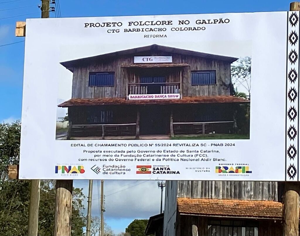 CTG Barbicacho Colorado realiza revitalização da sede com projeto “Folclore no Galpão”