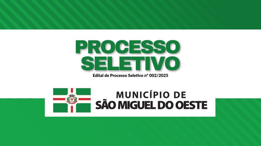 Administração Municipal anuncia Concurso Público e Processo Seletivo