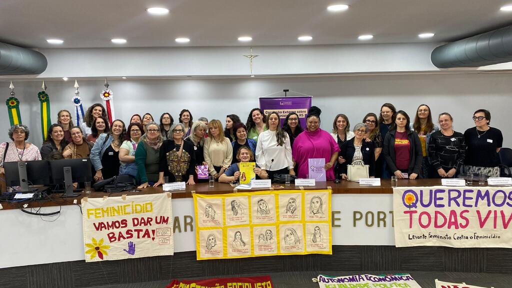 Comissão da Câmara realiza audiência sobre feminicídios em Bagé