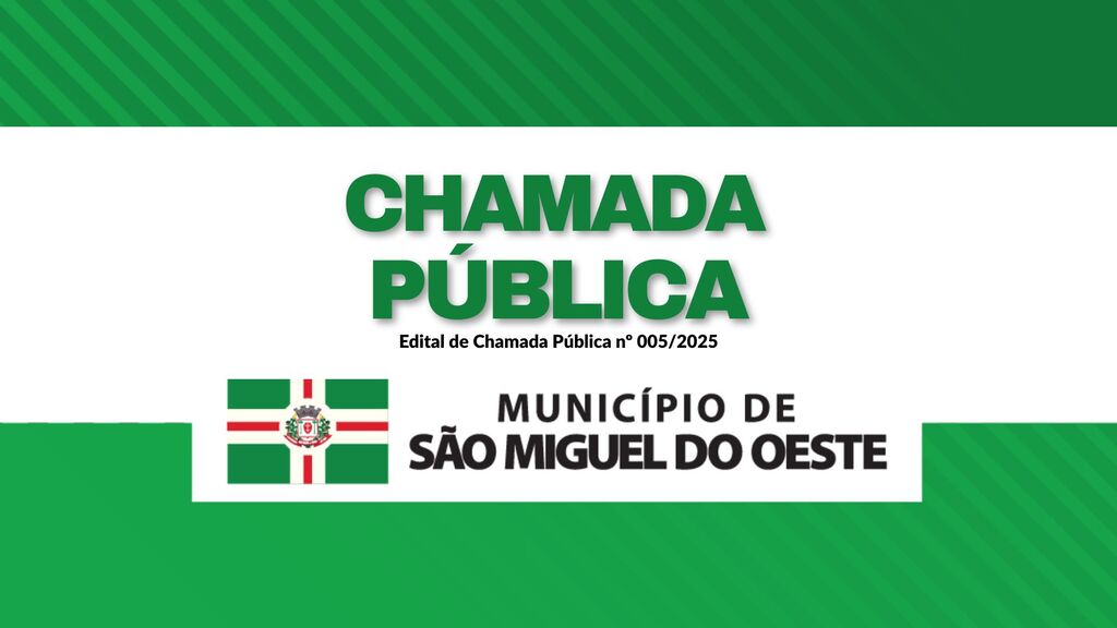 Prefeitura abre Chamada Pública para contratação imediata na Educação