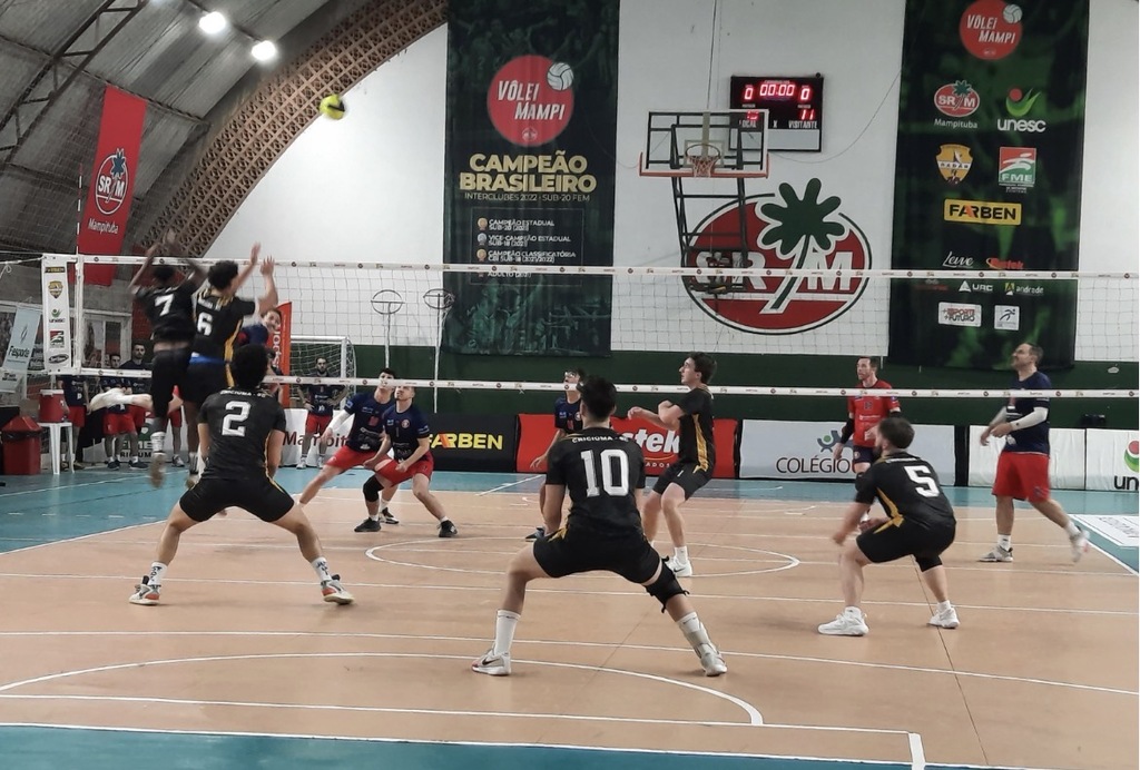 Criciúma estreia na etapa regional Sul dos JASC com vitórias no basquete e no vôlei