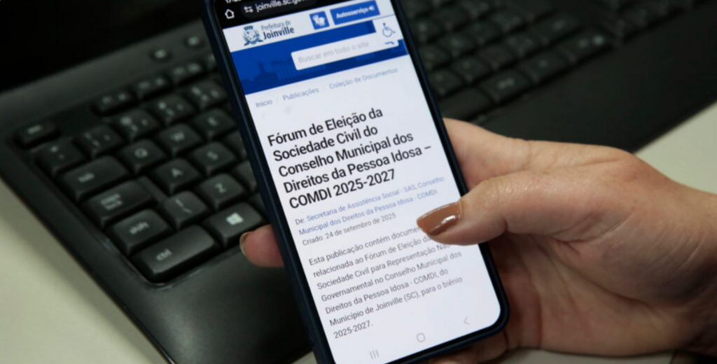 Conselho Municipal dos Direitos da Pessoa Idosa de Joinville abre inscrições para representantes da sociedade civil