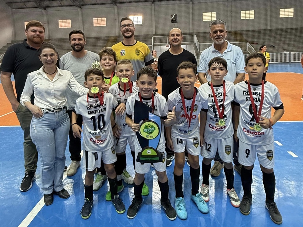 Anfitriões conquistam a 1ª Copa CocalFest Kids de Futsal Sub-10