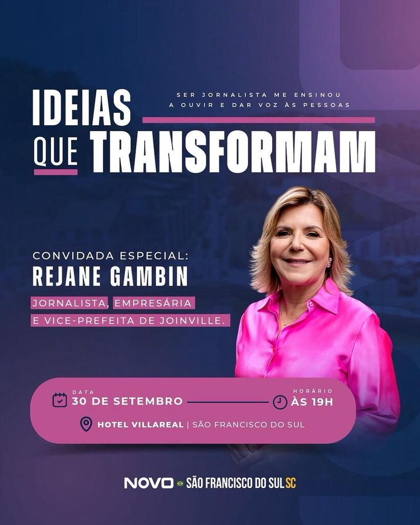 Evento “Ideias que Transformam” promove conversa sobre a participação cidadã e lideranças na política