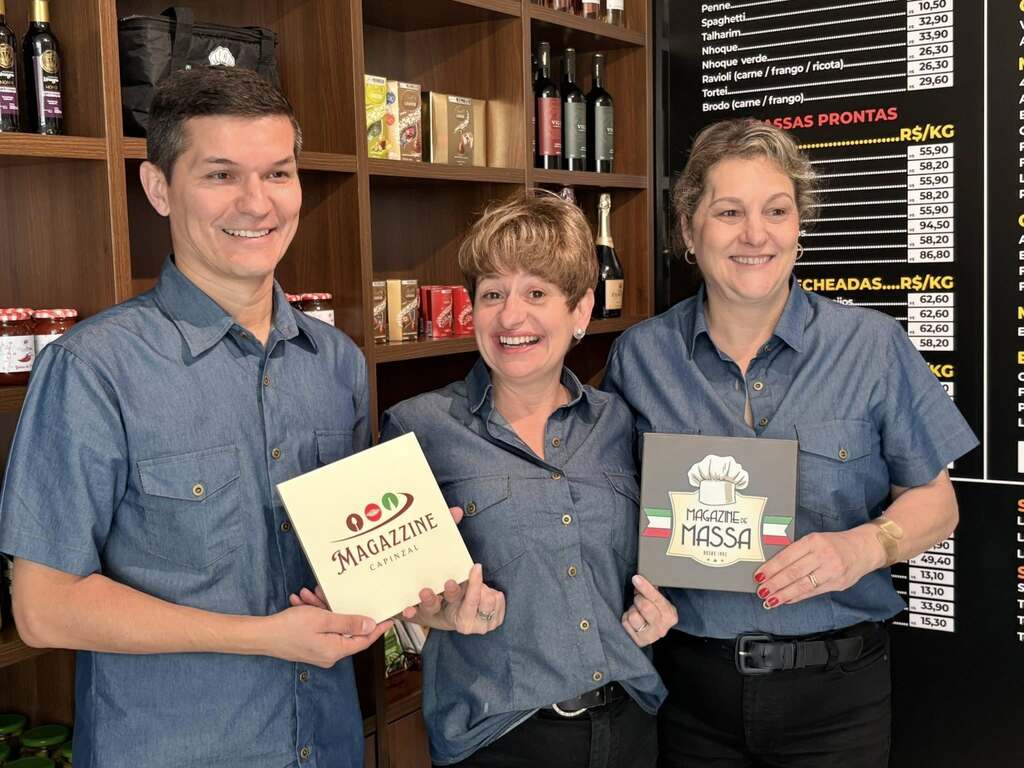 Magazzine de Massas inaugura loja em Capinzal