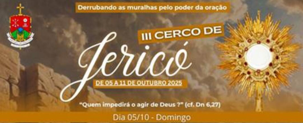 III CERCO DE JERICÓ COMEÇA NESTE DOMINGO (05) EM PRAIA GRANDE