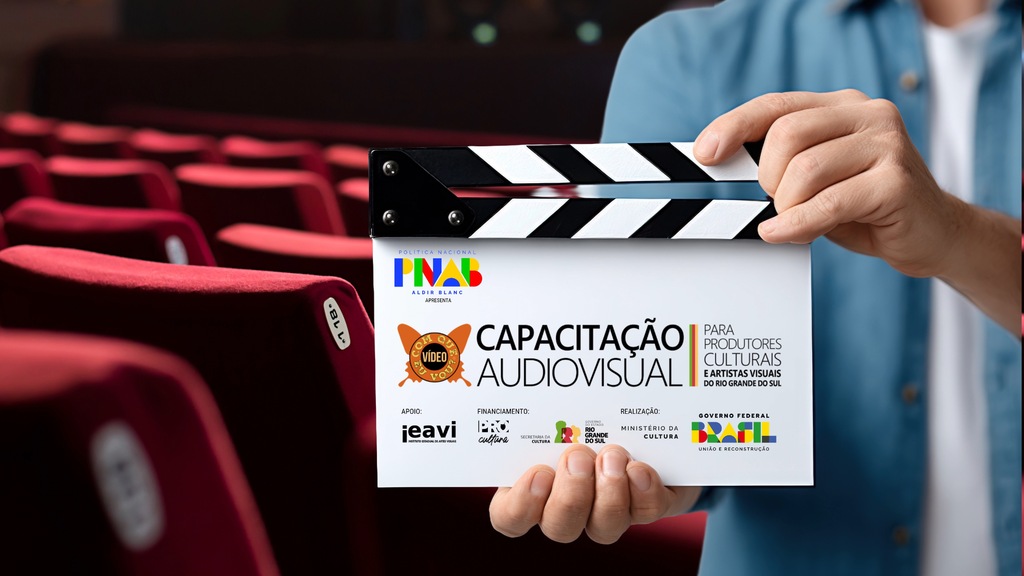 Curso gratuito de audiovisual abre inscrições para 120 artistas e produtores