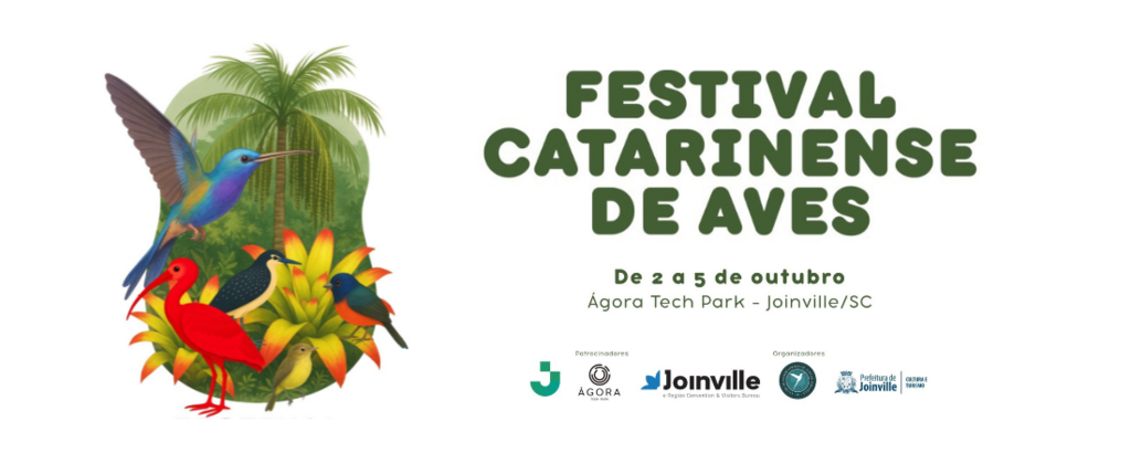 Festival Catarinense de Aves destaca o potencial de Joinville na observação e atrai especialistas na área