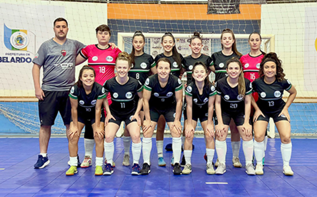  - Time Feminino que disputou os regionais de Abelardo Luz