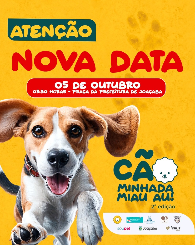 2ª CãoMinhada Miauau acontece em Joaçaba no domingo (5)