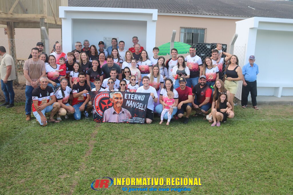 ADMINISTRAÇÃO MUNICIPAL DE SÃO JOÃO DO SUL INAUGURA O COMPLEXO ESPORTIVO MANOEL DE MATOS BAUER