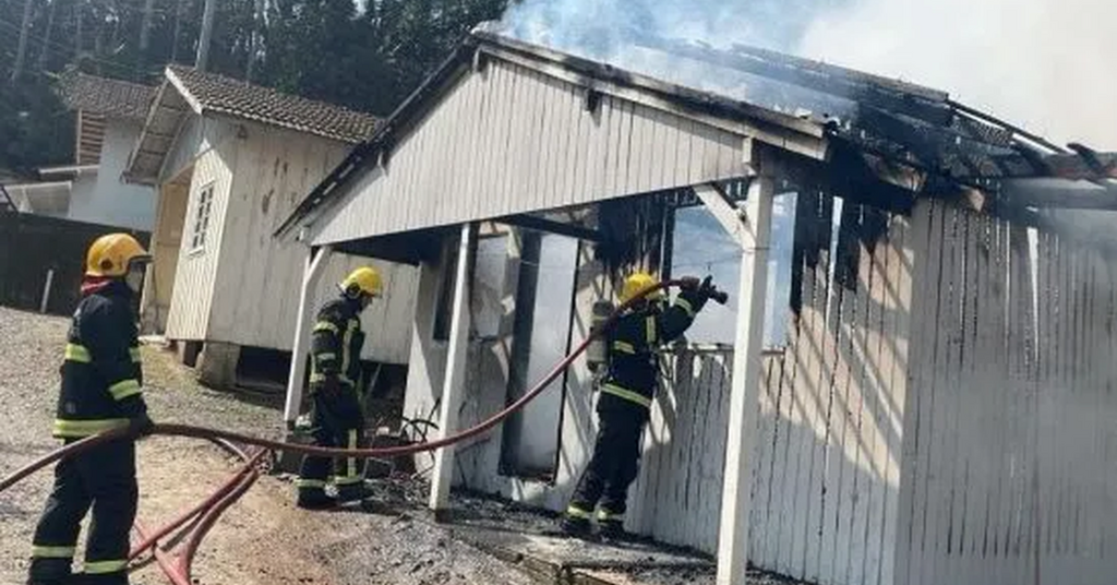 Suspeito de causar incêndio criminoso é preso em Rio do Sul