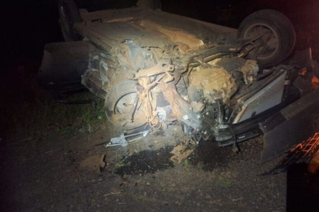 Motorista dorme ao volante e causa grave acidente em Seara, no Oeste de SC