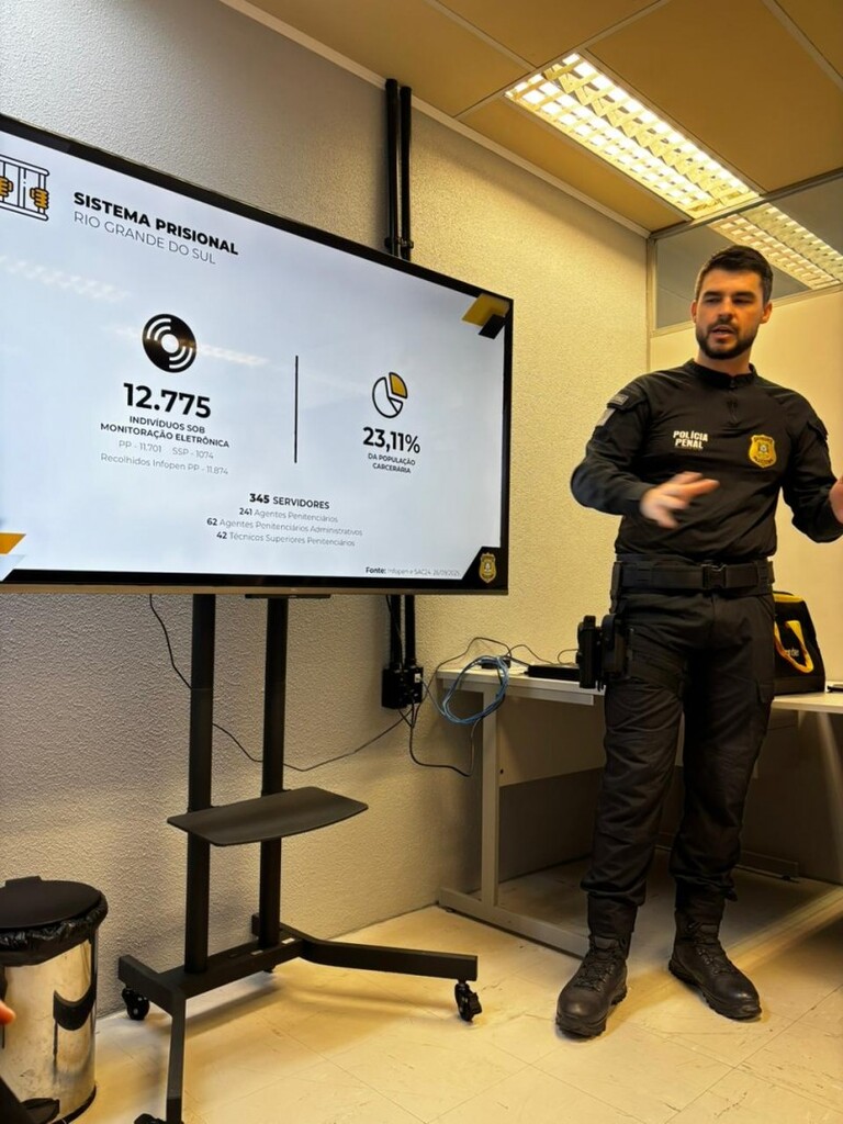 Monitoração eletrônica é tema de palestra para corregedores do sistema penitenciário