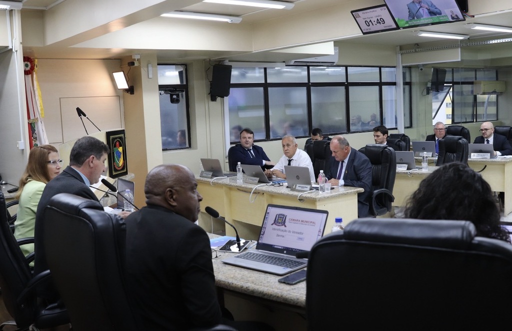 Resumo da 69ª Sessão Ordinária da 20ª Legislatura da Câmara de Criciúma