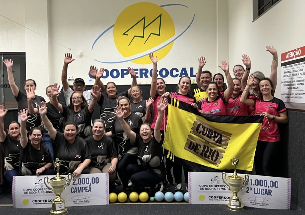 Entre Bolas e Linhas conquista a 1ª Copa Feminina de Bocha da Coopercocal