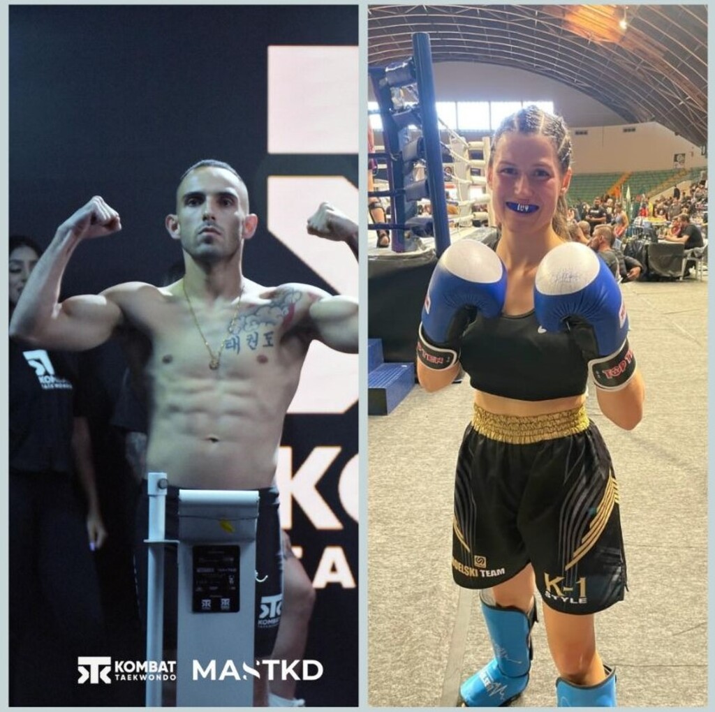 Iuri Mesquita e Luyne Smiliantzh, o casal que mira o título mundial de kickboxing em Sheffield
