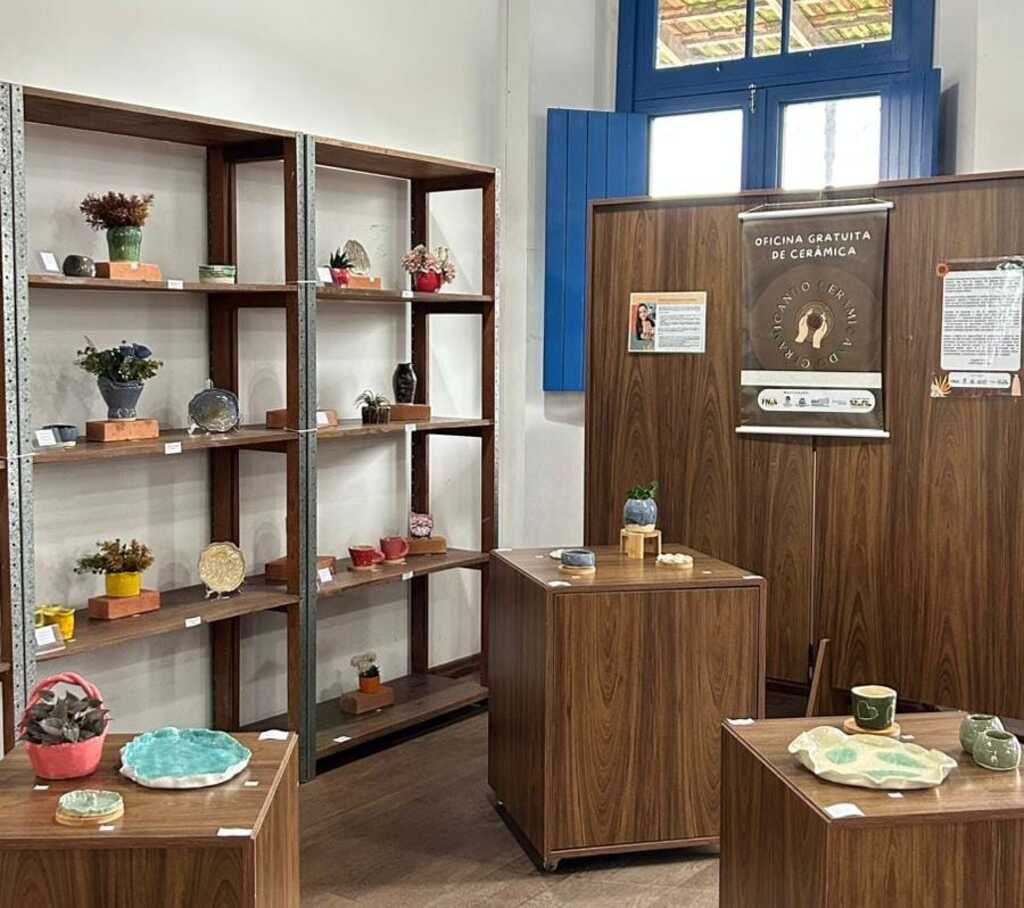 Exposição “Ceramicando” segue aberta na Casa da Cultura Ester dos Passos até 31 de outubro