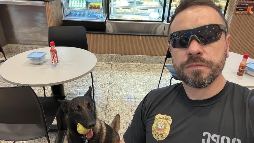 Escolhido novo cão de faro para o NOC de São Miguel do Oeste