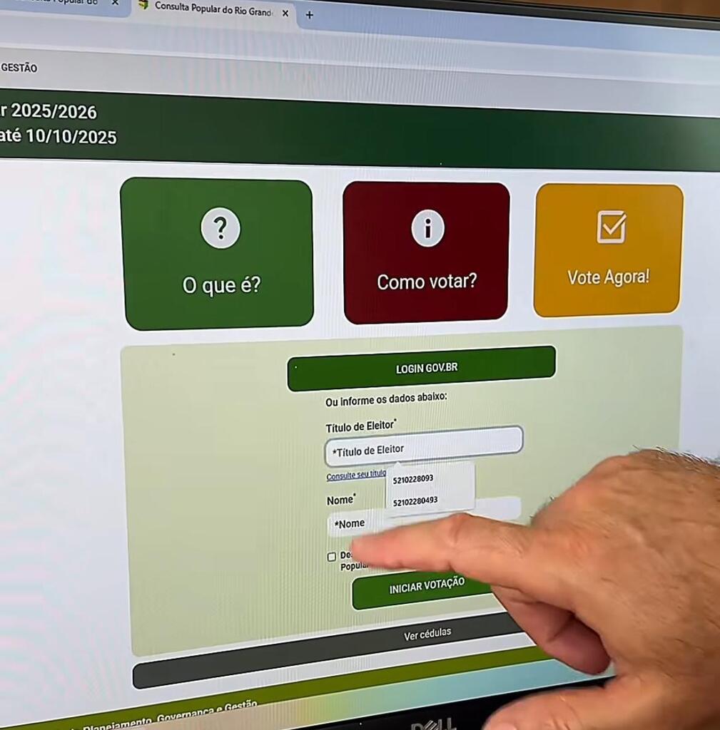 Votação da Consulta Popular 2025 é prorrogada até domingo