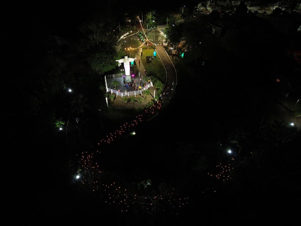 Descanso celebra 76 anos do Cristo Redentor em noite de fé, história e homenagens