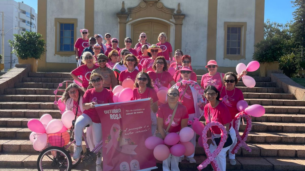  - Cheilla Borges: O Rosa que nos move: Mais que uma Caminhada, Um Ato de Amor!