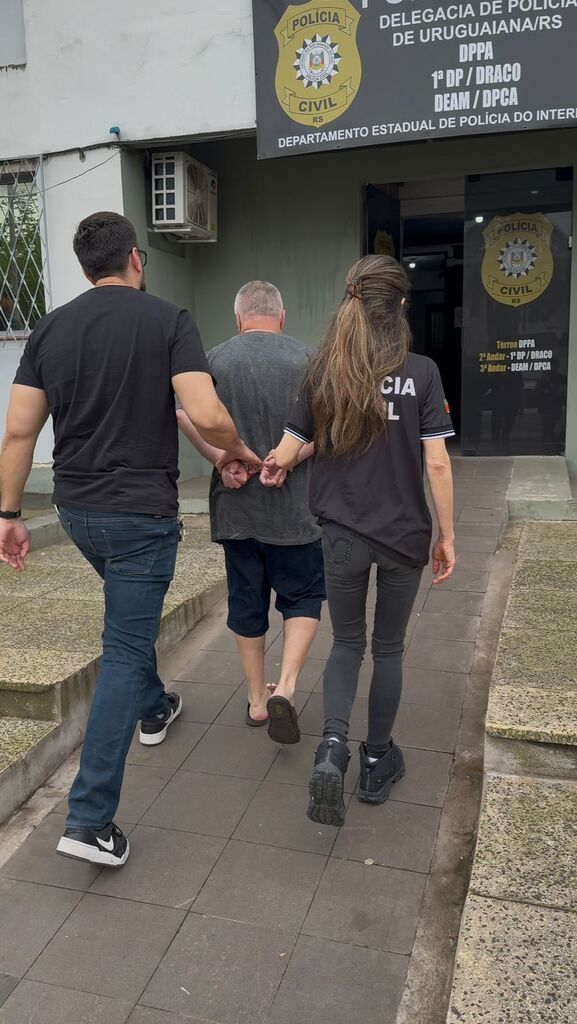 Homem é preso após violar medida protetiva