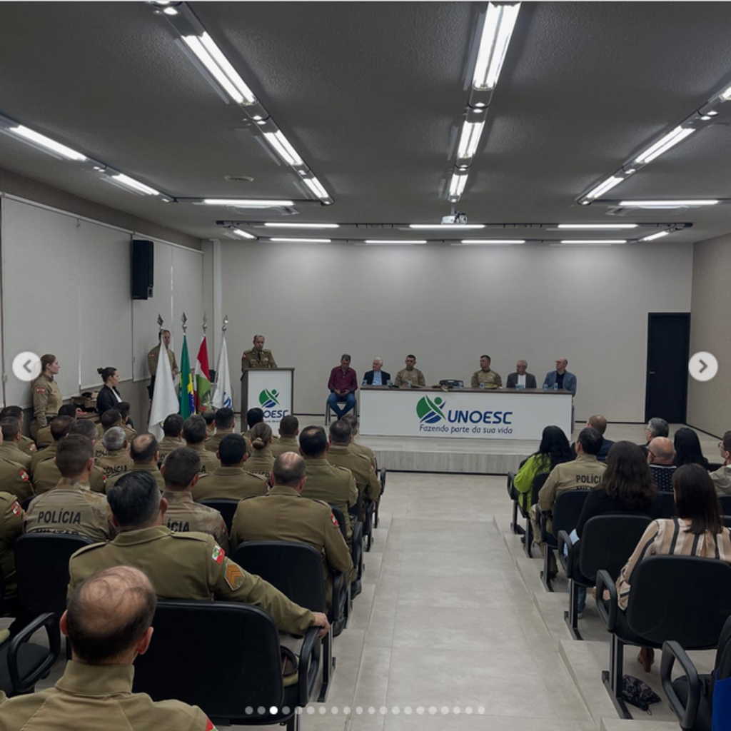 10º Comando Regional de Polícia Militar e 26º Batalhão de Polícia Militar celebram aniversário com solenidade em Joaçaba