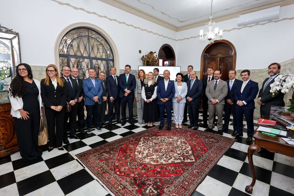Governador recebe corregedor nacional do Ministério Público e procuradora-geral de Justiça em visita institucional