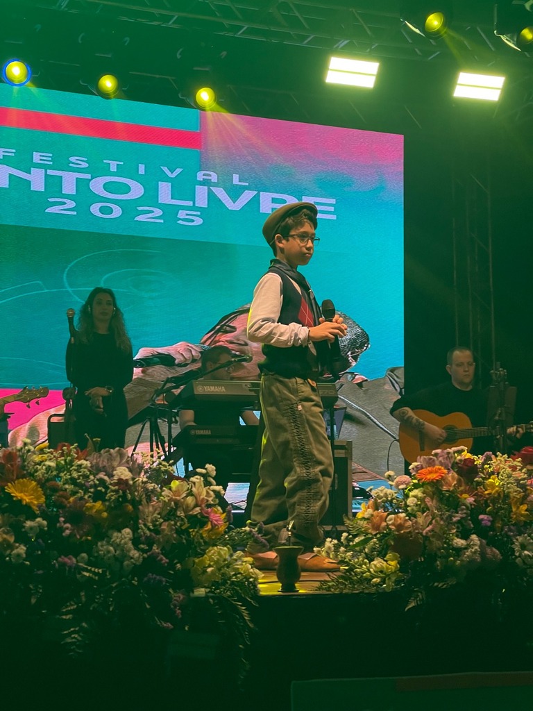 Excelentes interpretações de Concórdia no palco do Festival Canto Livre