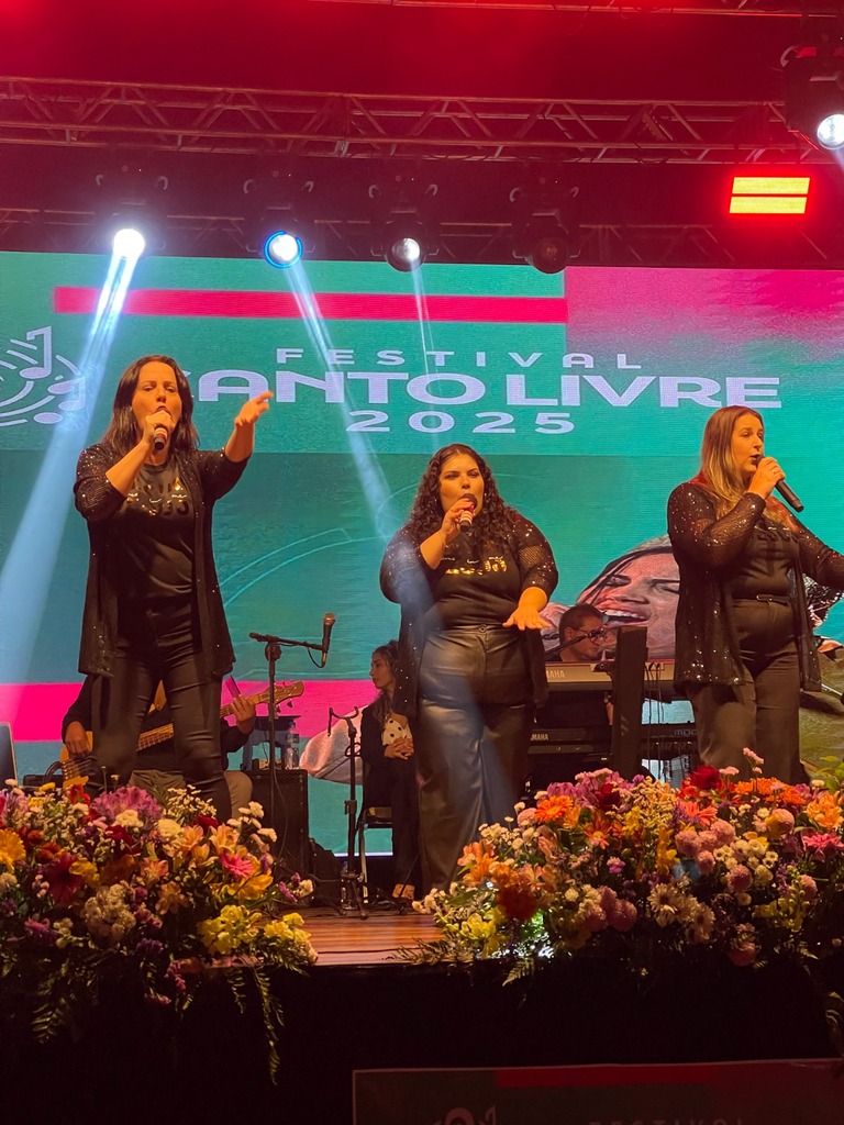 Excelentes interpretações de Concórdia no palco do Festival Canto Livre