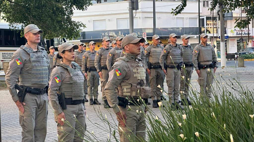 BRIGADA MILITAR DE TORRES CONTA COM REFORÇO DE 24 NOVOS SOLDADOS