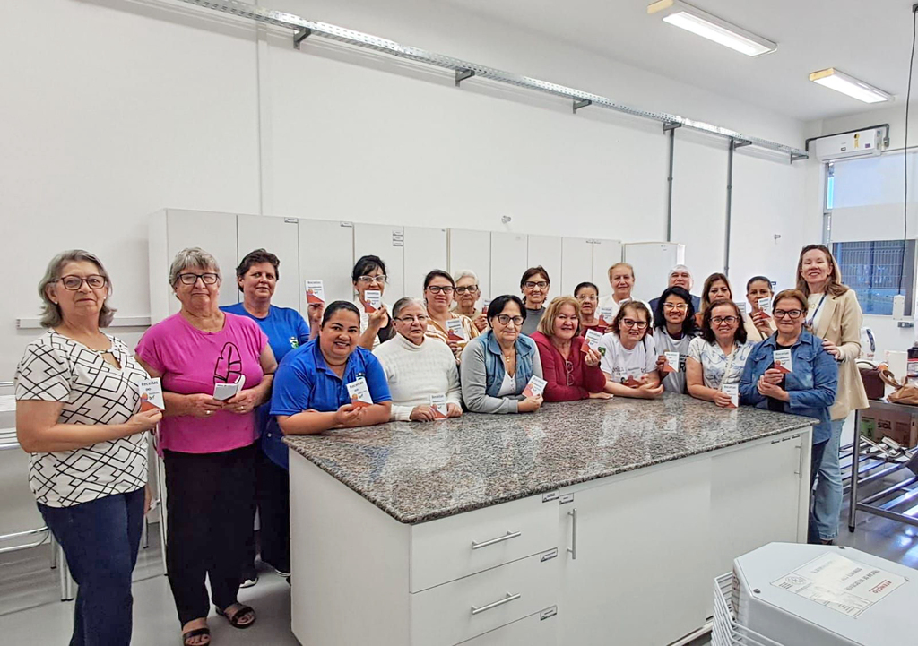 Zortéa promove Oficina de Alimentação Saudável