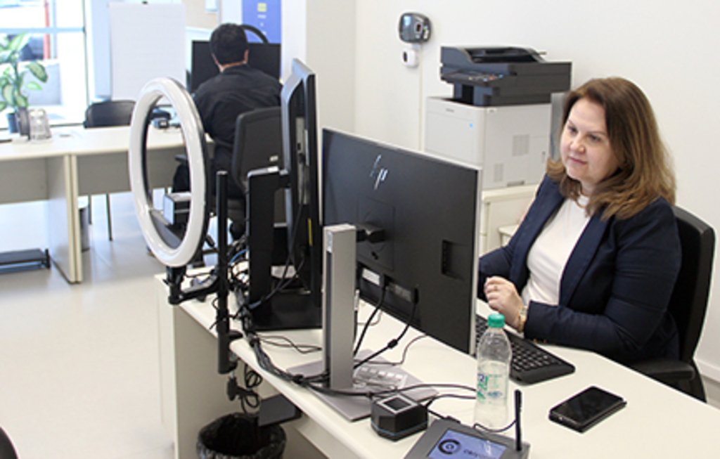 Chamamento para a biometria