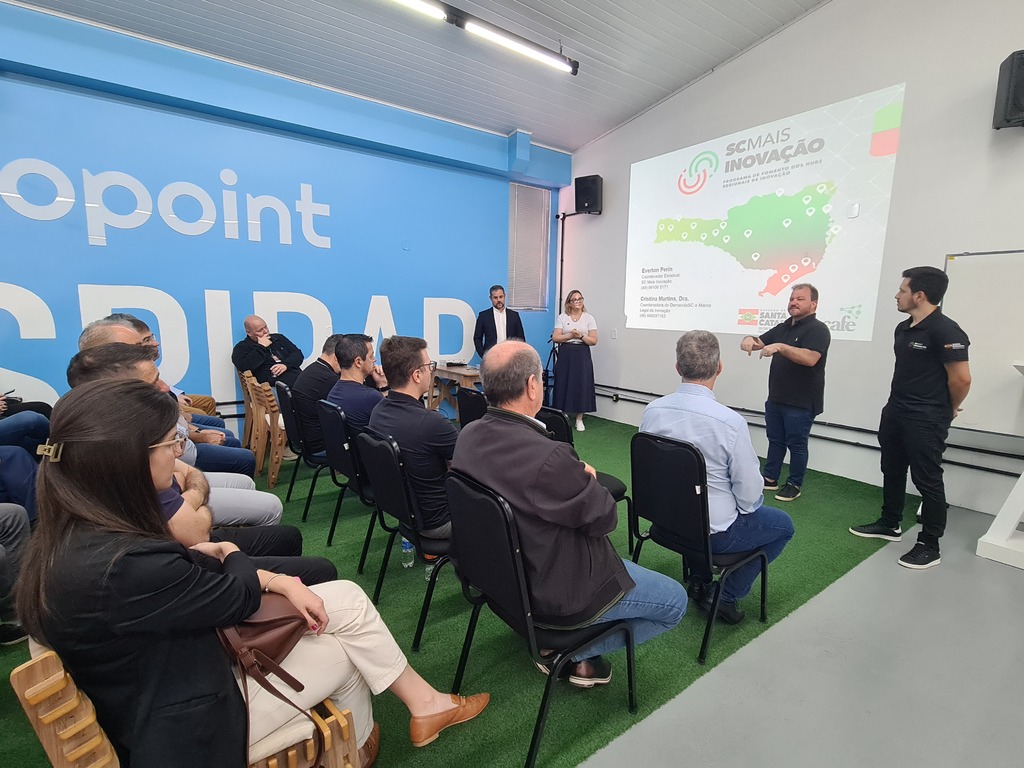 Workshop do Programa SC Mais Inovação reúne representantes da região Ameosc