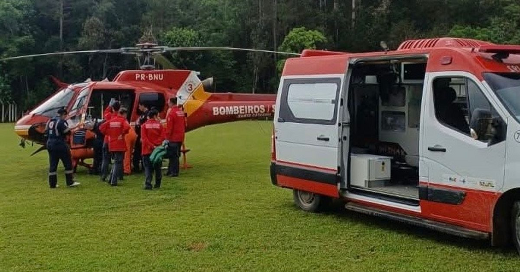 Homem em surto psicótico é baleado pela polícia em Vitor Meireles