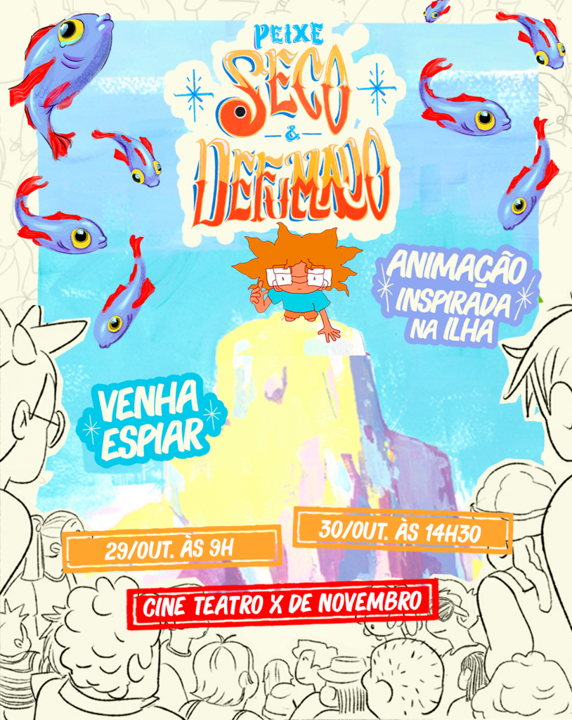 Pré-Lançamento do filme inspirado nos cenários e no folclore da ilha, “Peixe Seco e Defumado, acontece nos dias 29 e 30 no Cine Teatro SFS