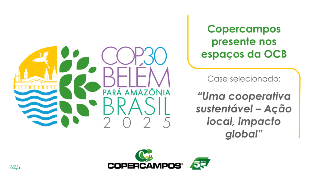 Copercampos terá case exibido na COP30