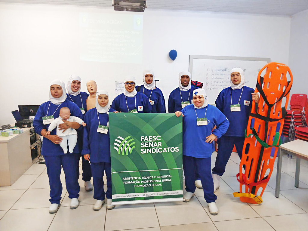 Sindicato Rural de Capinzal e SENAR realizam curso de Formação de Brigadista Orgânico Nível Avançado na BRF de Capinzal