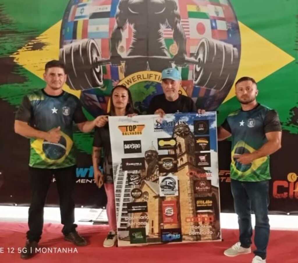 Lageanos conquistam título mundial e quebram recordes no Powerlifting