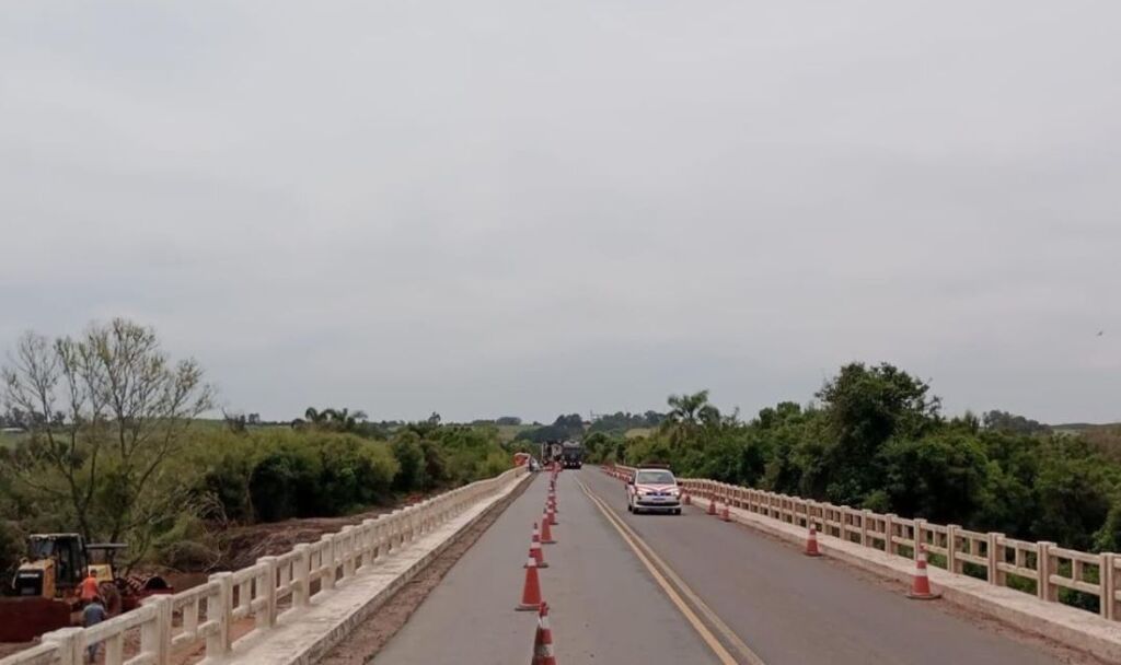 DNIT restringe tráfego de veículos pesados na Ponte do Salso, na BR-290/RS