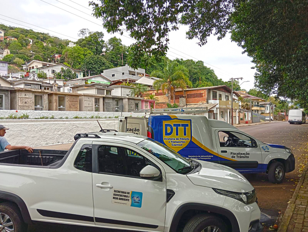 Cemitérios de Capinzal recebem melhorias para o Dia de Finados